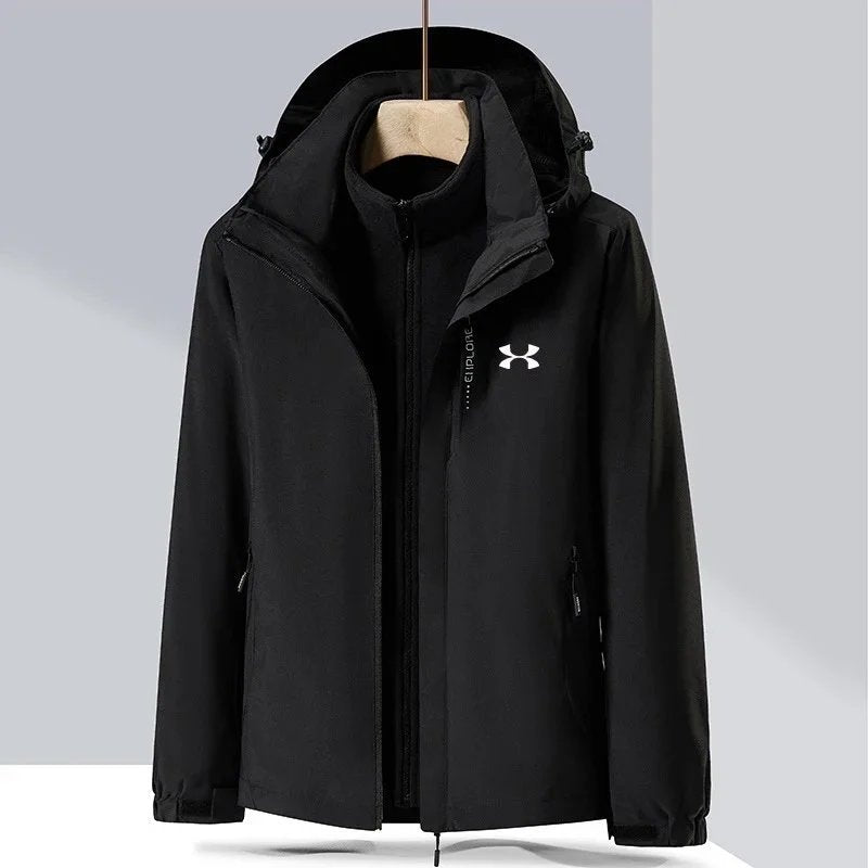 Under Armour Men’s Hooded Waterproof Jacket – Lightweight Outdoor Coat