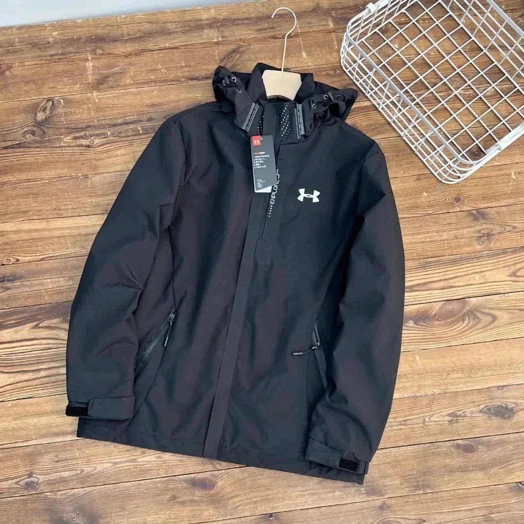 Under Armour Men’s Hooded Waterproof Jacket – Lightweight Outdoor Coat