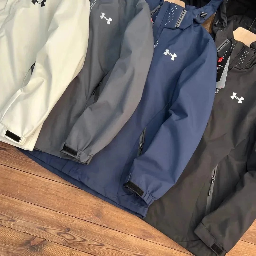Under Armour Men’s Hooded Waterproof Jacket – Lightweight Outdoor Coat
