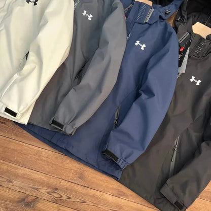 Under Armour Men’s Hooded Waterproof Jacket – Lightweight Outdoor Coat