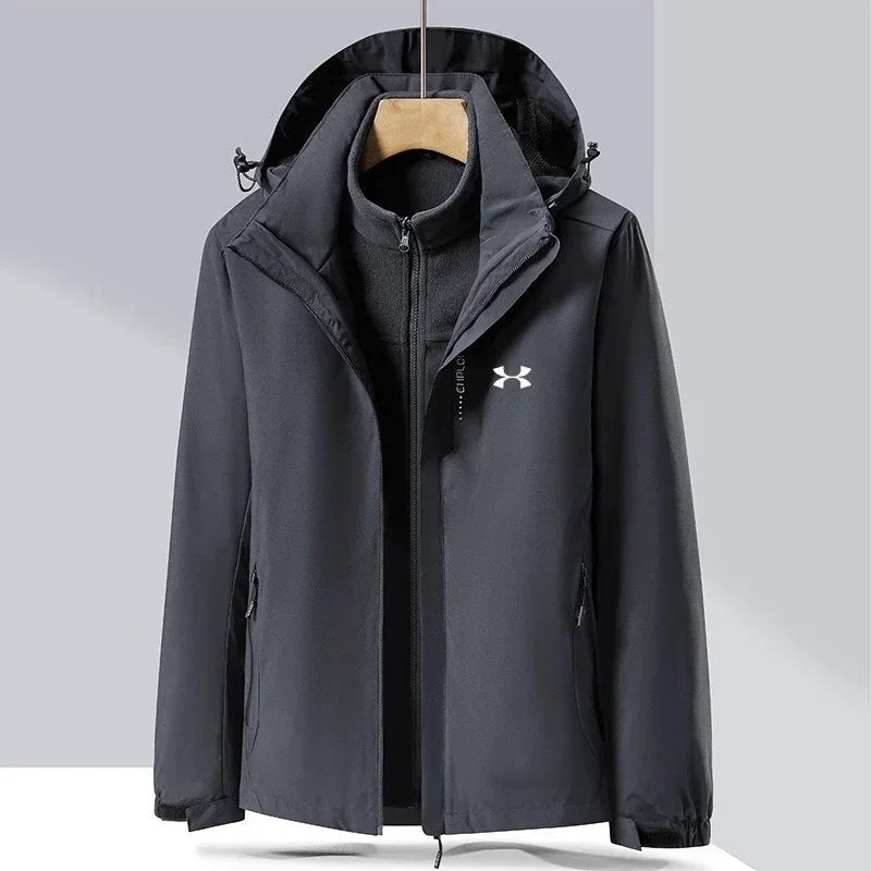 Under Armour Men’s Hooded Waterproof Jacket – Lightweight Outdoor Coat