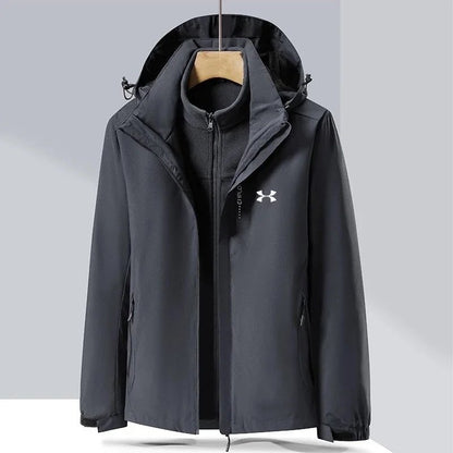 Under Armour Men’s Hooded Waterproof Jacket – Lightweight Outdoor Coat