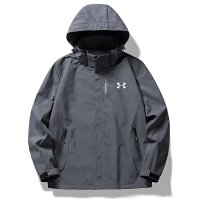 Under Armour Men’s Hooded Waterproof Jacket – Lightweight Outdoor Coat