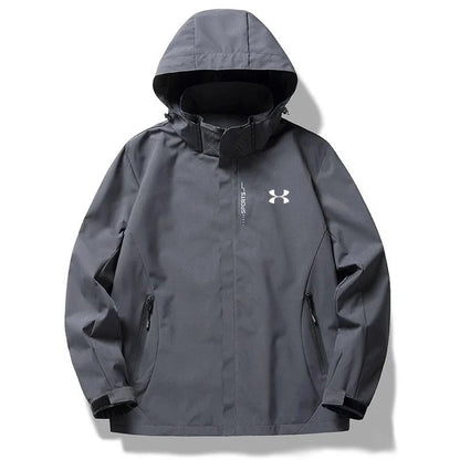 Under Armour Men’s Hooded Waterproof Jacket – Lightweight Outdoor Coat