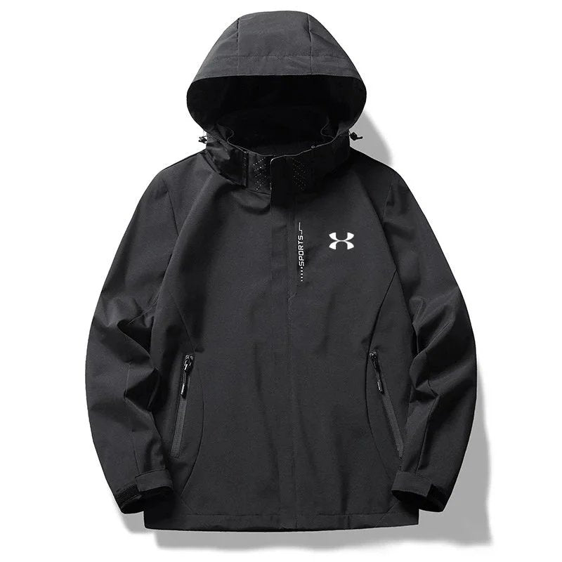 Under Armour Men’s Hooded Waterproof Jacket – Lightweight Outdoor Coat