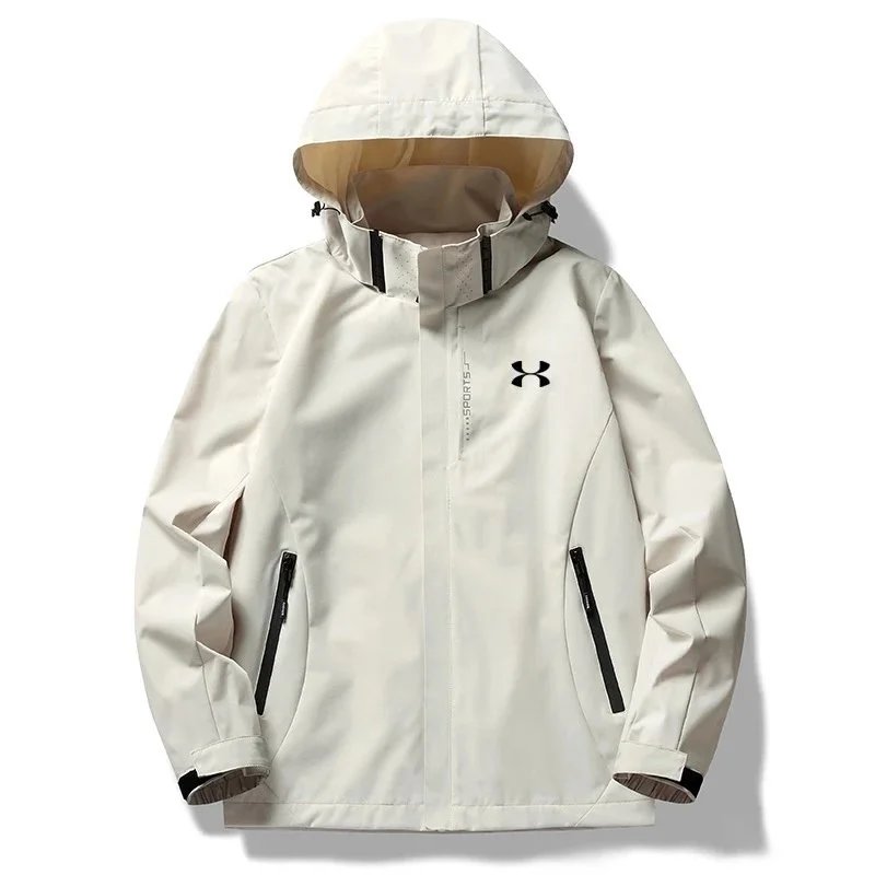 Under Armour Men’s Hooded Waterproof Jacket – Lightweight Outdoor Coat