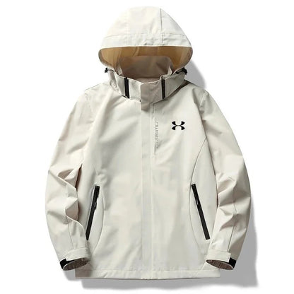 Under Armour Men’s Hooded Waterproof Jacket – Lightweight Outdoor Coat