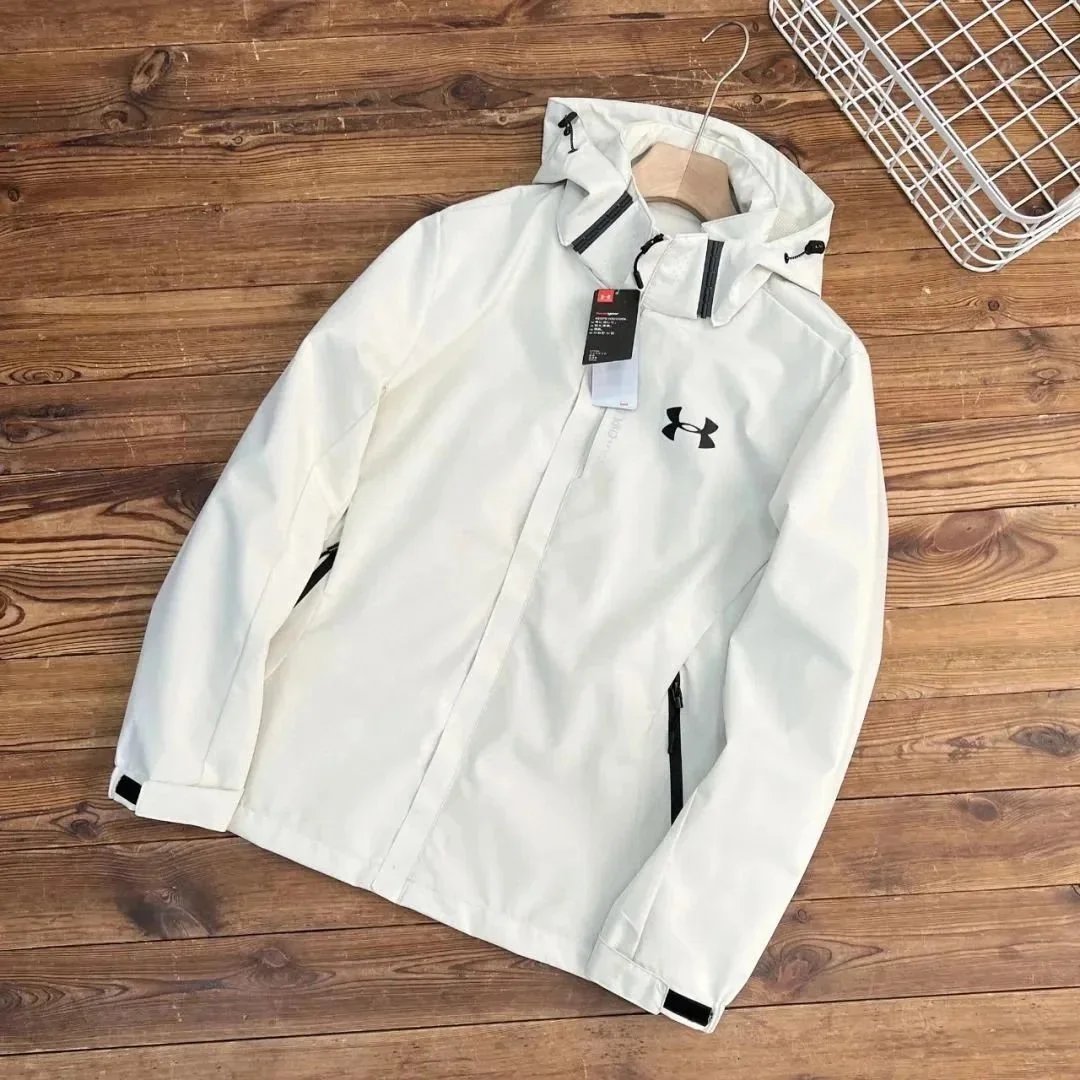 Under Armour Men’s Hooded Waterproof Jacket – Lightweight Outdoor Coat